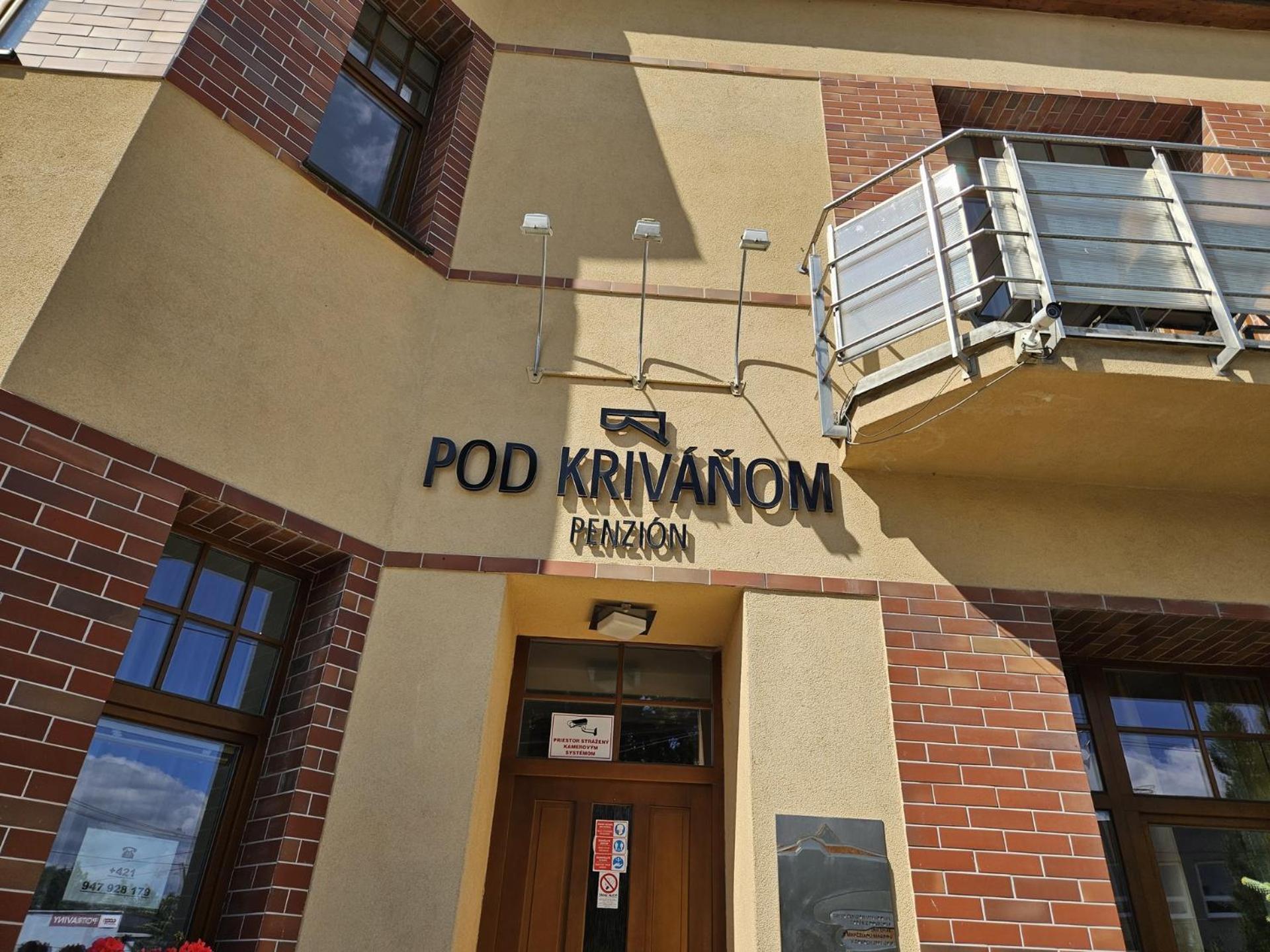 Penzion Pod Krivanom Liptovsky Hradok Exterior photo